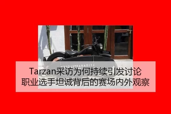 Tarzan采访为何持续引发讨论 职业选手坦诚背后的赛场内外观察